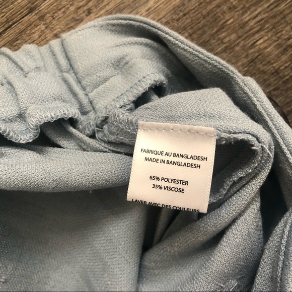 vintage style chambray crop trousers - Picture 5 of 8